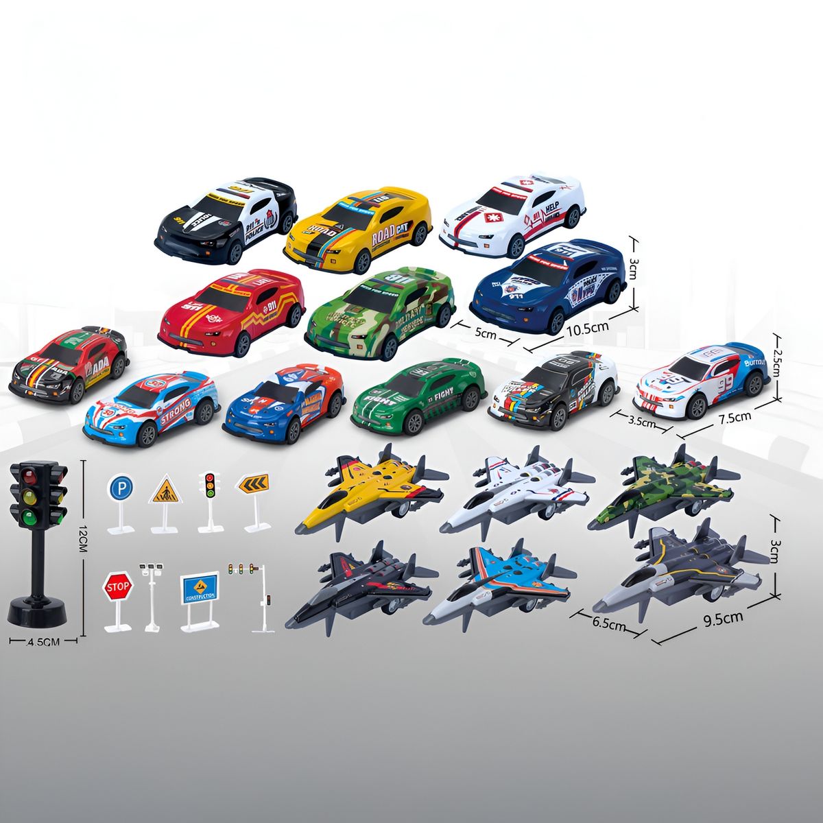 GENERICO - Vehiculos De Transporte Carro Aviones De Cuerda Juguete Niño