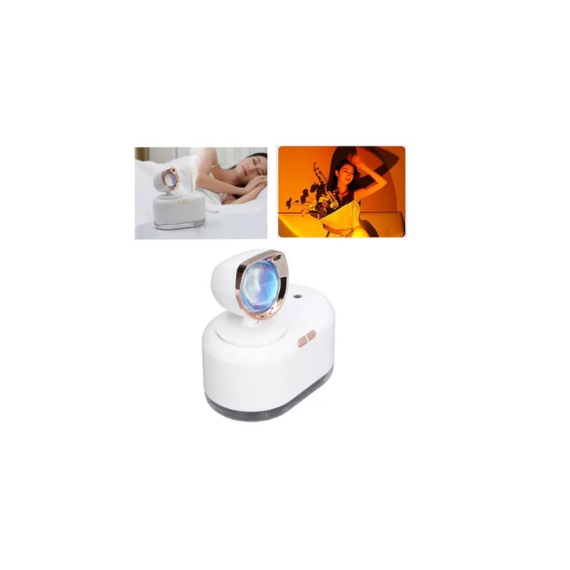 GENERICO - Humidificador De Luz Atardecer Miniusb Difusor Para El Hogar