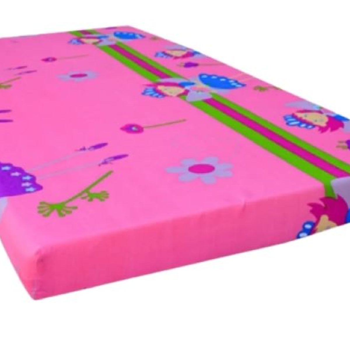 GENERICO - Colchoneta de corral para bebe 110x70x12 cm niña
