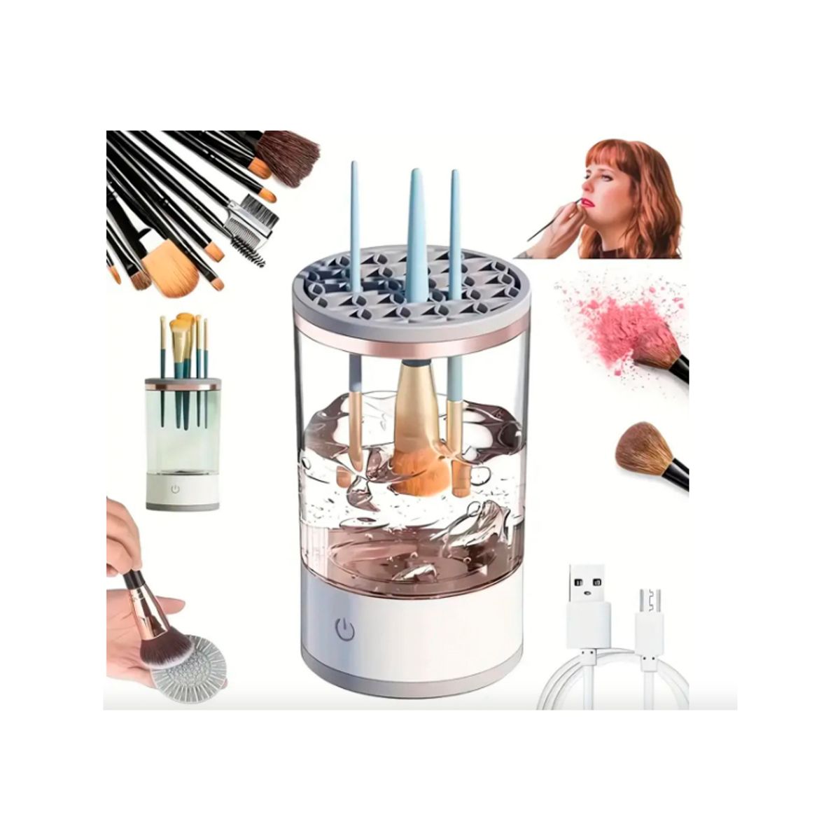 GENERICO - Mini Lavadora De Brochas