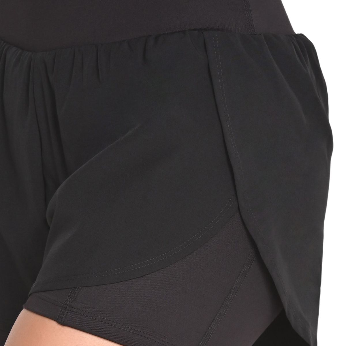 BELIFE - Short Con Ciclista Negro en Poliéster Para Mujer