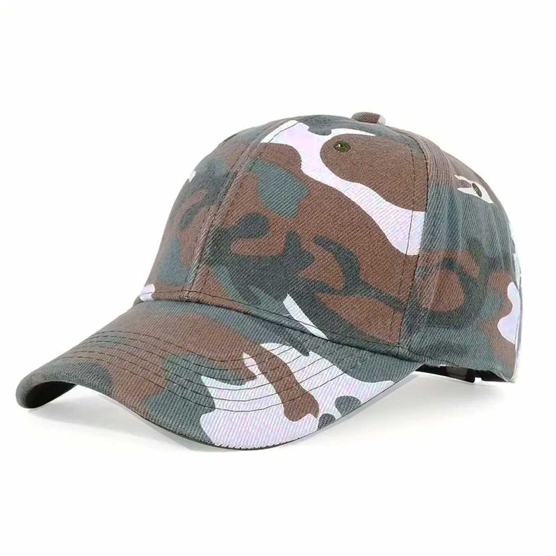VELBROS - Gorra Camuflada Militar Táctica Ejercito Army Cachucha - Cafe