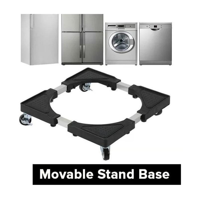 GENERICO - Base Con Ruedas Para Refrigeradores Lavadoras Multiusos