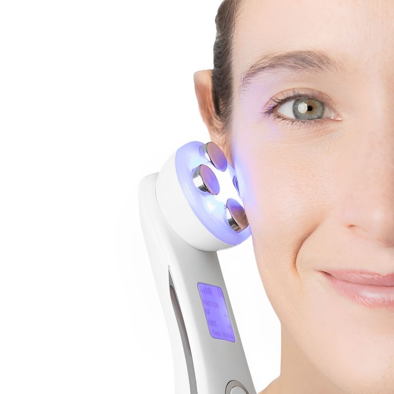 MILOPTS - Masajeador Facial con Radiofrecuencia Rejuvenece y Repara la Piel