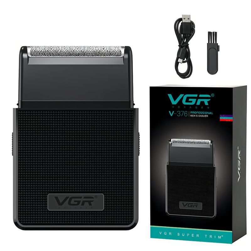 GENERICO - Afeitadora Eléctrica Hombre Portatil Vgr V-376 Trimmer.---