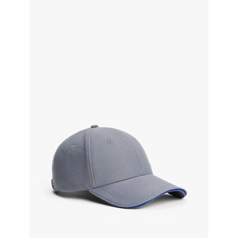 TOMMY HILFIGER - Gorra gris de béisbol de franela Tommy Hilfiger