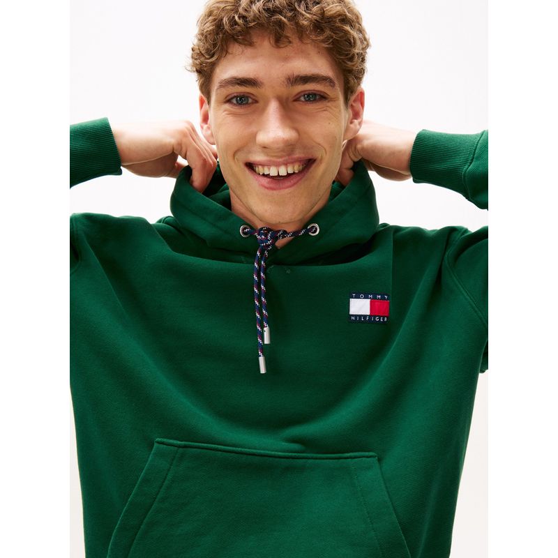 TOMMY HILFIGER - Buzo verde amplio con capota Hilfiger Sailing Tommy Hilfiger