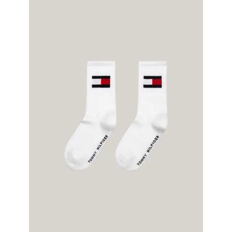 TOMMY HILFIGER - Pack blanco de 2 medias para niños Tommy Hilfiger