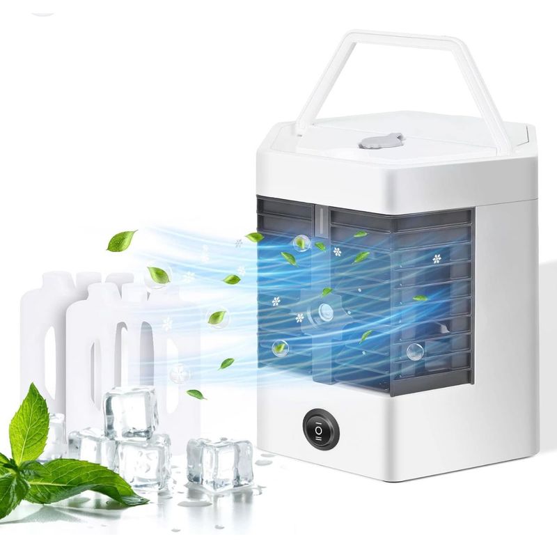 GENERICO - Aire Acondicionado Portátil Ventilador Artic Air 2X Ultra Cooler Usb