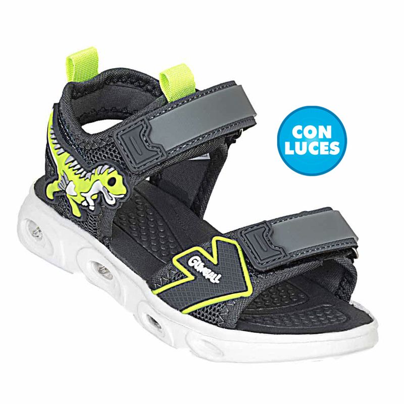 GUMBALL - Sandalia de Niño marca GUMBALL en Color GRIS VERDE   SANDFUZ 16-25-1