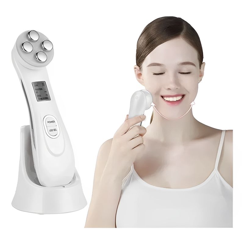 MILOPTS - Masajeador Facial con Radiofrecuencia Rejuvenece y Repara la Piel