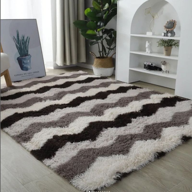 MY HOME STORE - Tapete Terciopelo Rayada