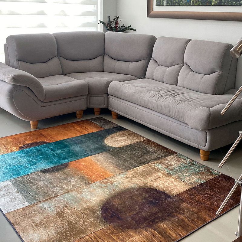 MY HOME STORE - Tapete-Tipo-Persa-Estilo-Mármol