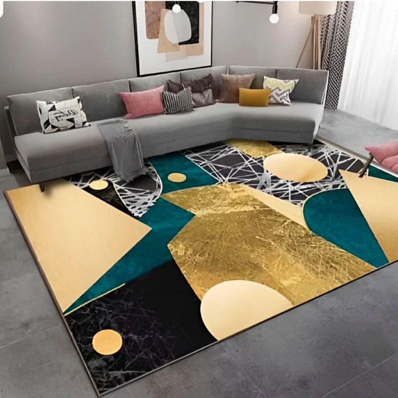 MY HOME STORE - Tapete-Tipo-Persa-Galaxia-Oro