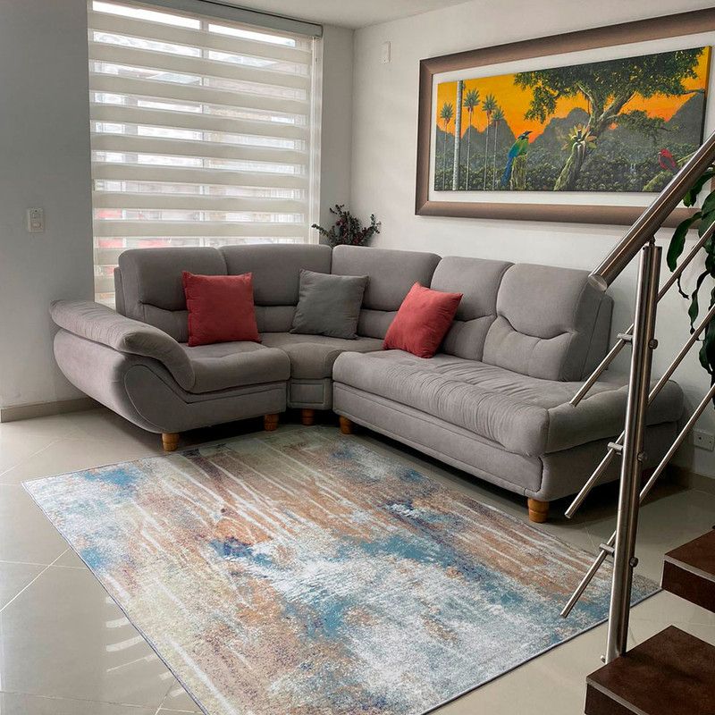 MY HOME STORE - Tapete-Tipo-Persa-Textura-Piedra