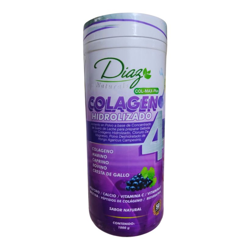 NATURAL ENERGY PRODUCTS - 4 COLAGENO HIDROLIZADO X 1000G ARRUGAS HIDRATA