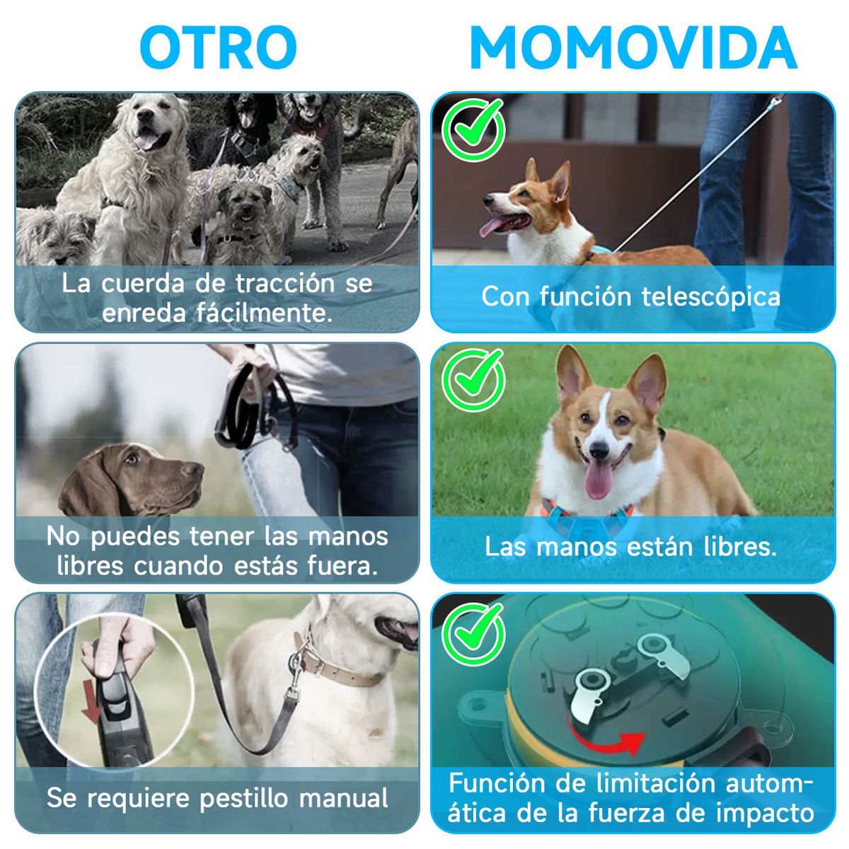 GENERICO - Pechera Arnés Con Correa De Seguridad Para Perro Talla M