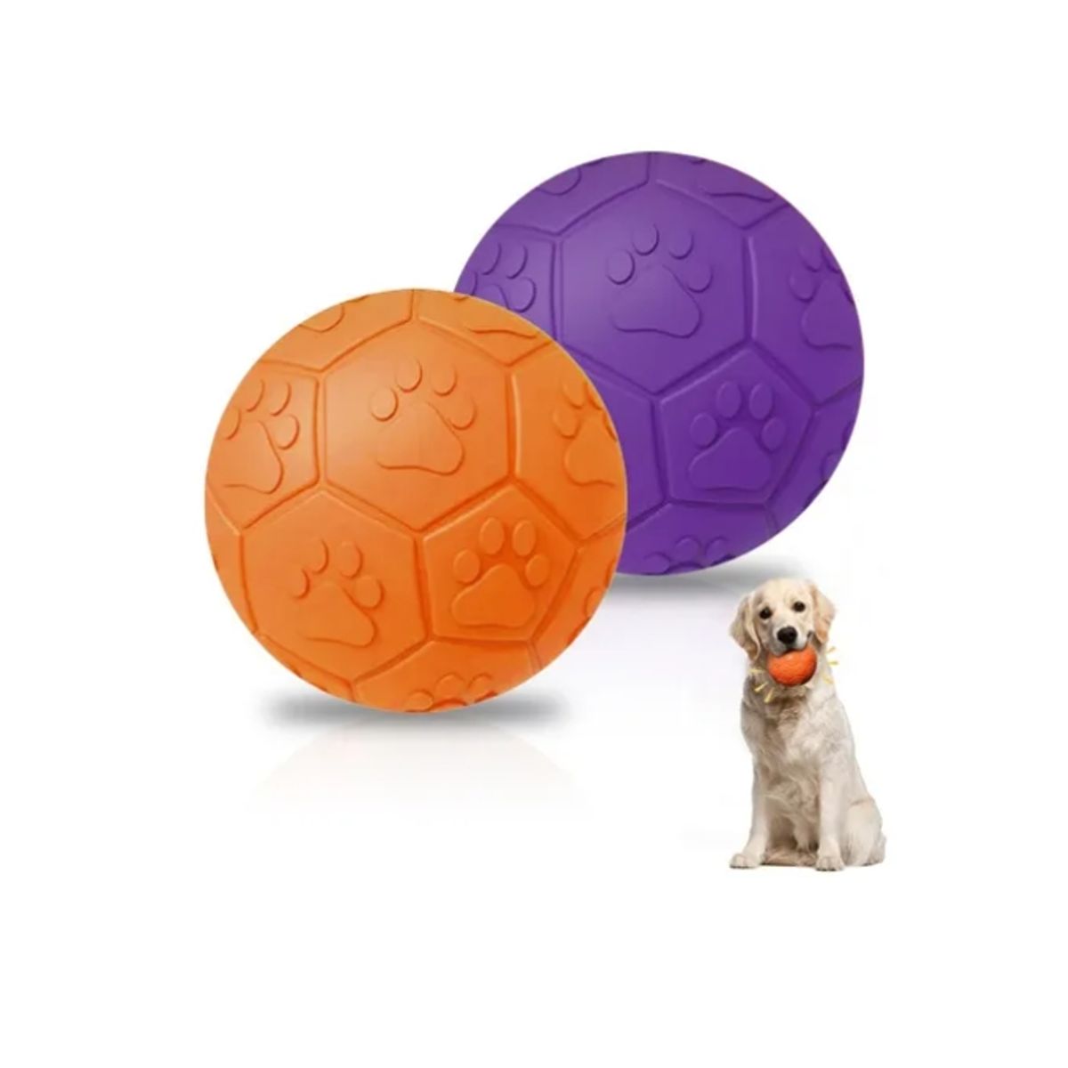 GENERICO - Juguete Interactivo Para Perro Pelota de Futbol Grande