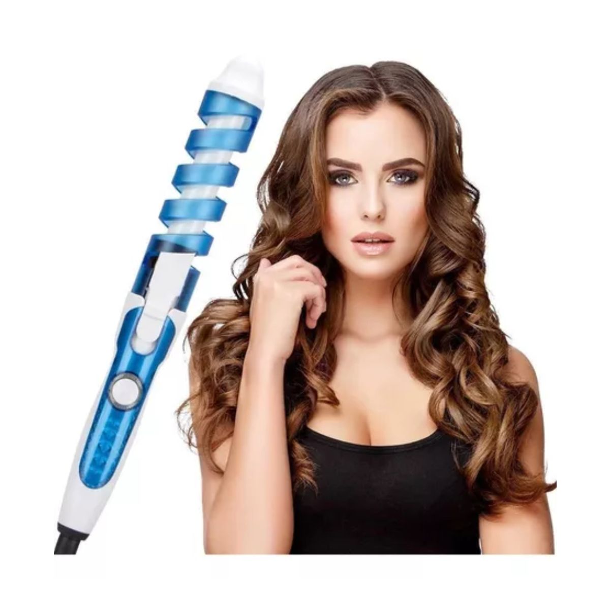 GENERICO - Rizador Pinza Encrespador Ondulador Curl Perfect Espiral