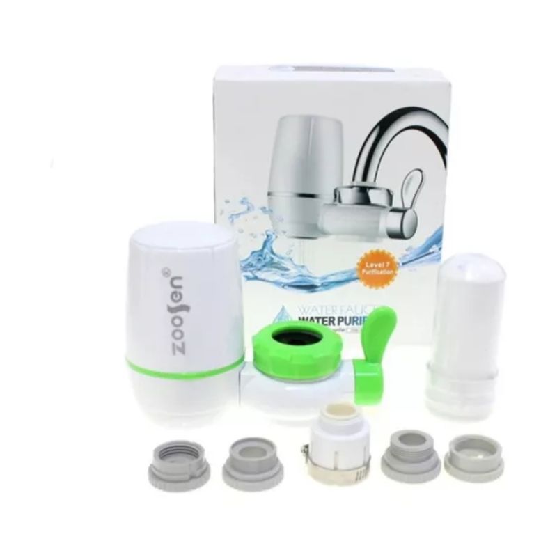 GENERICO - Filtro Purificador De Agua Grifo 7 Niveles Grifo Adaptable