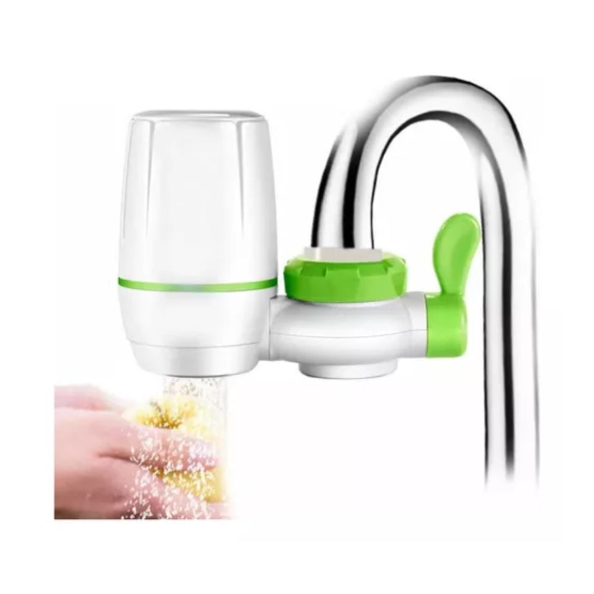 GENERICO - Filtro Purificador De Agua Grifo 7 Niveles Grifo Adaptable