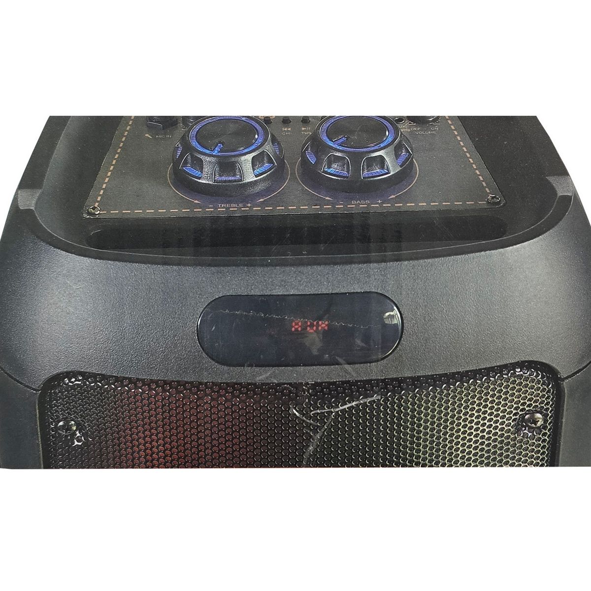 GENERICO - Cabina De Sonido Recargable Bluetooth Aux Parlante Luces