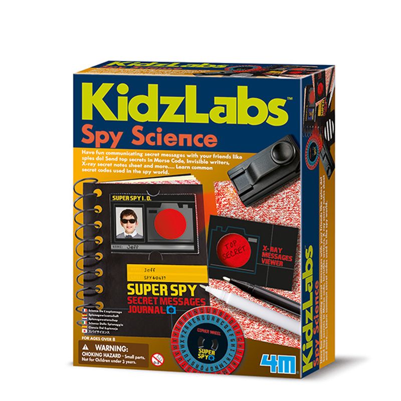 4M - KIT DE ESPÍAS Y CIENCIA
