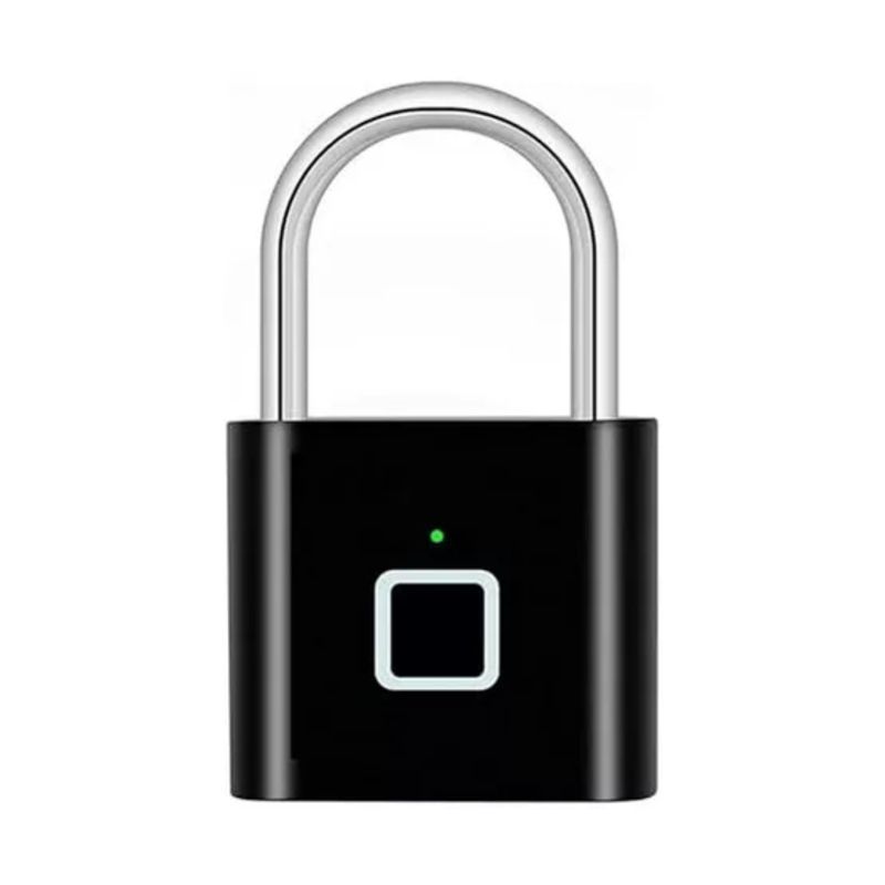 GENERICO - Candado Inteligente De Huella Digital Recargable Y Resistente