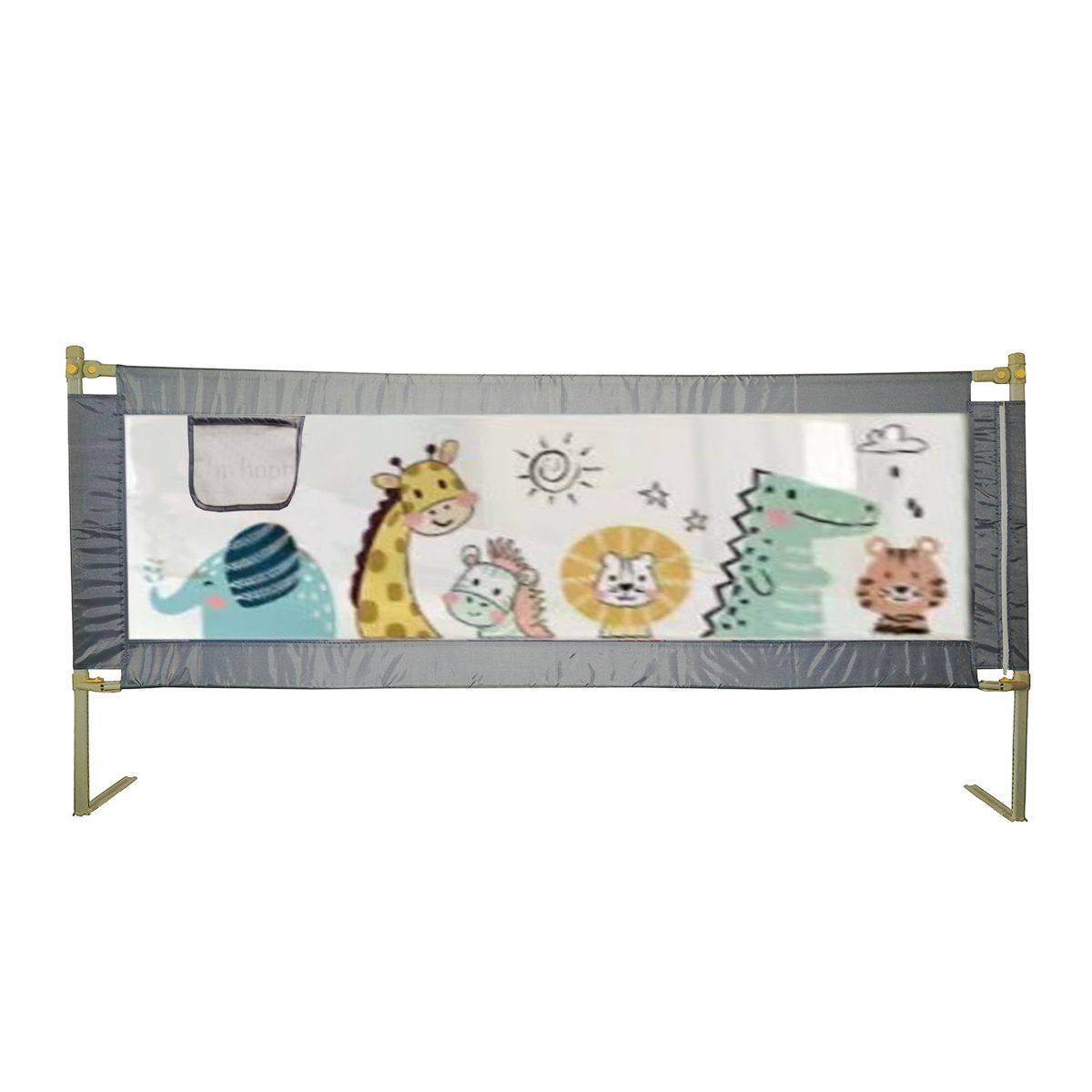 ENFANTASY - Baranda Seguridad Cama Niños 150 cm Protección Infantil