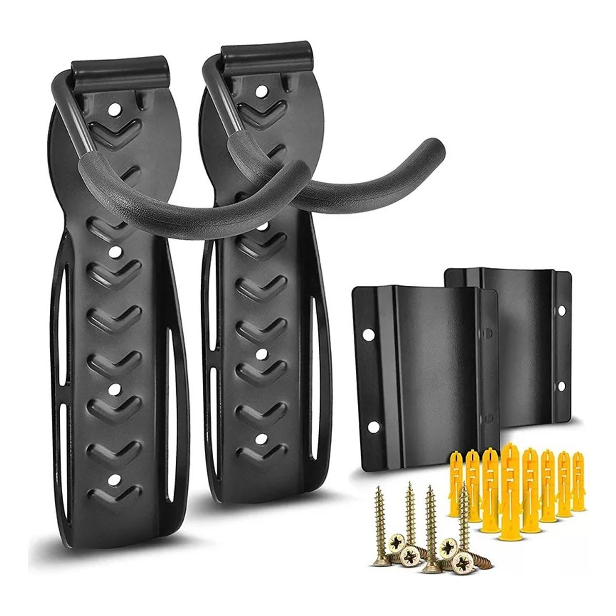 GENERICO - 2 Soporte Gancho Bicicleta Pared Colgar Runbike Muro Cicla Porta Bicicletas