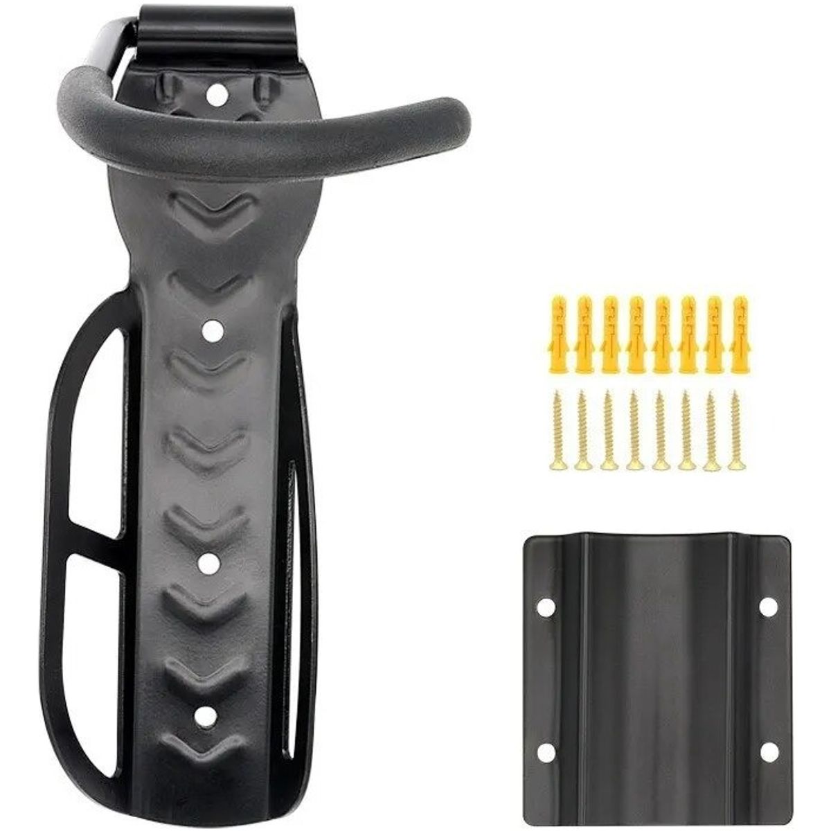 GENERICO - 2 Soporte Gancho Bicicleta Pared Colgar Runbike Muro Cicla Porta Bicicletas