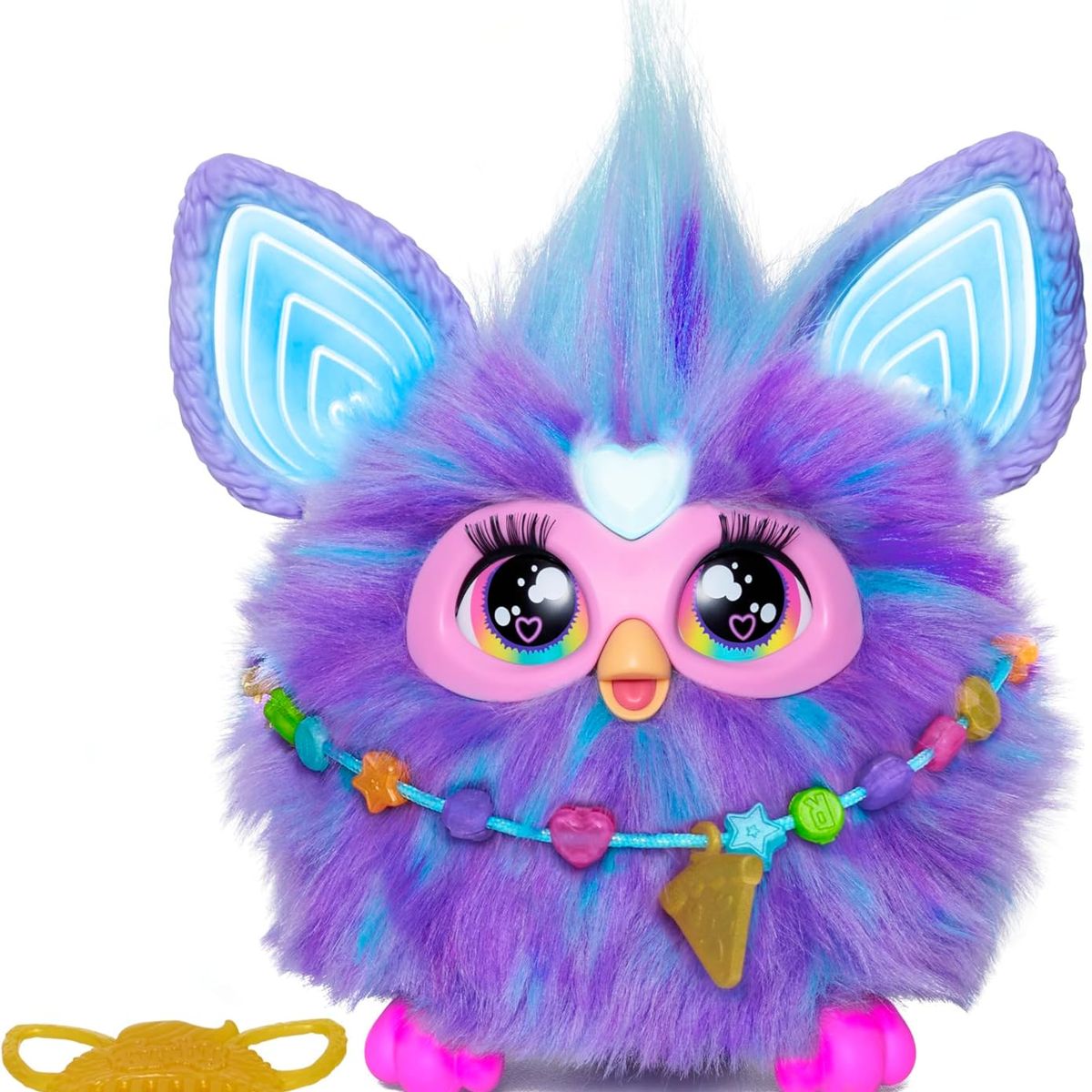 FURBY - Peluche Furby Interativo con Accesorios Morado en Ingles