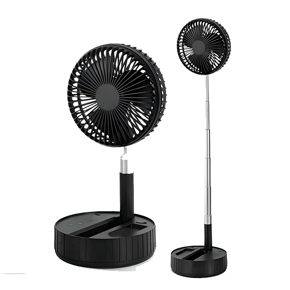 GENERICO - Ventilador Abanico Electrico Plegable Recargable Portatil