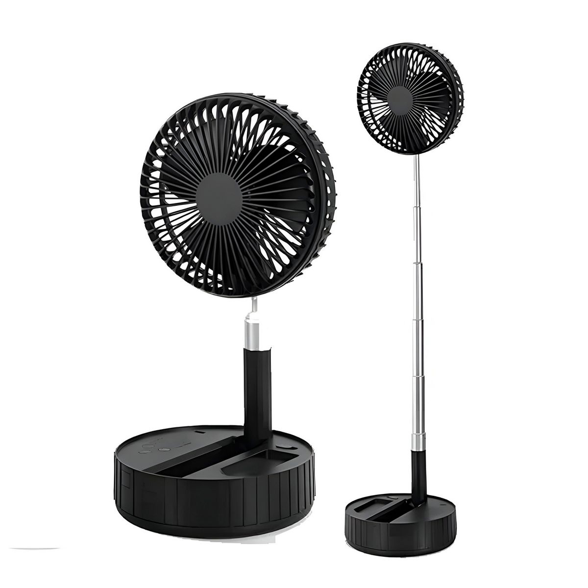 GENERICO - Ventilador Abanico Electrico Plegable Recargable Portatil