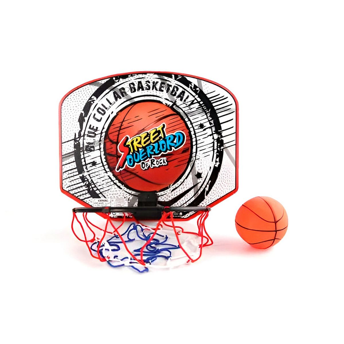 GENERICO - Cancha Canasta Basquet Baloncesto Basketbal Pared + Balon