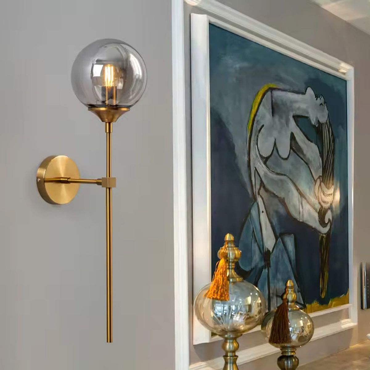 LIENXO - LAMPARA DE PARED JACOBA SMOKE LIENXO