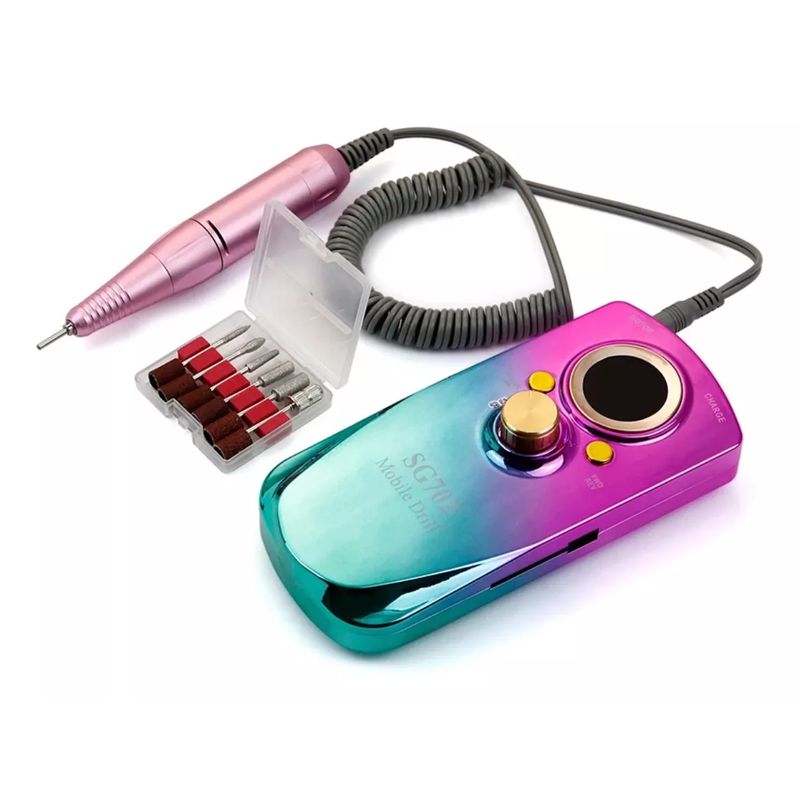 GENERICO - Pulidor Uñas Portatil Recargable Inalámbrico 35000rpm Sml