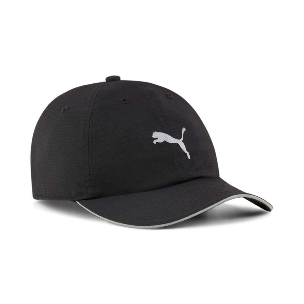PUMA - Gorra Marca Puma Unisex Running III Original Negro Hombre