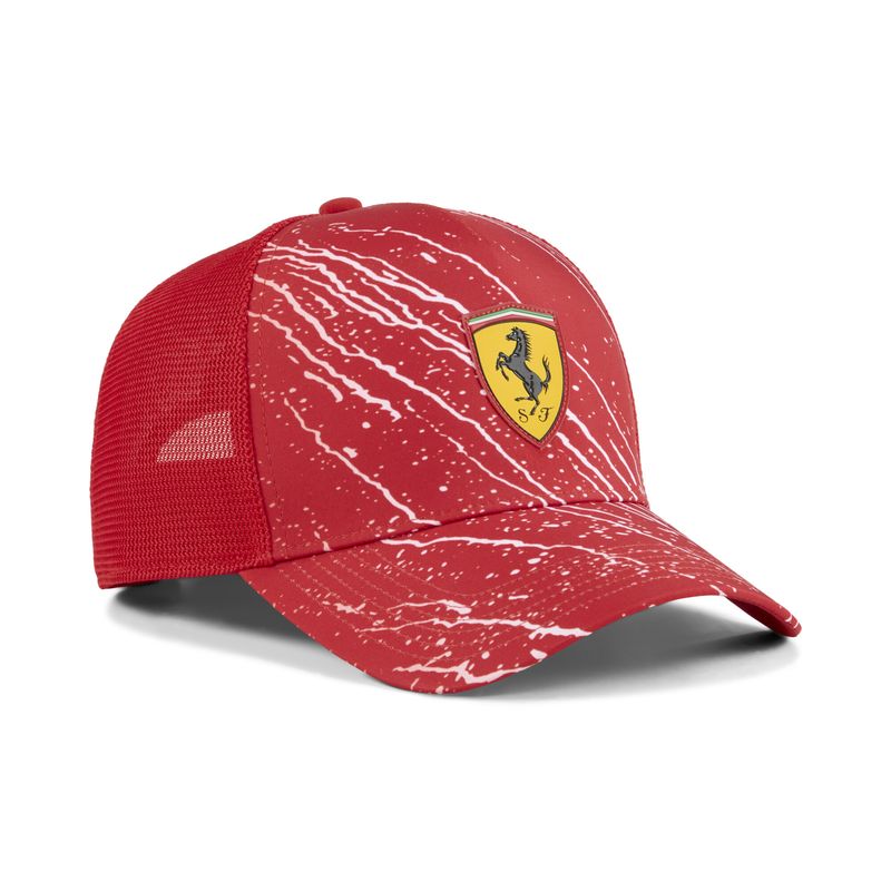 PUMA - Gorra Marca Puma Ferrari Race Puma Original Rojo Hombre
