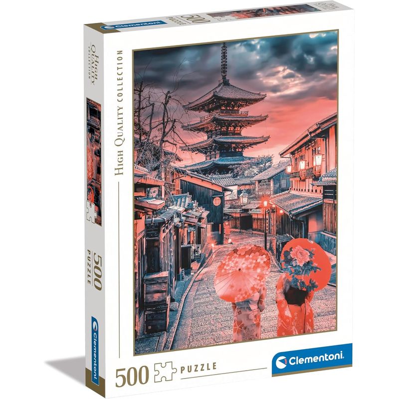 CLEMENTONI - Rompecabezas 500 Piezas Callejón De Kioto Japón