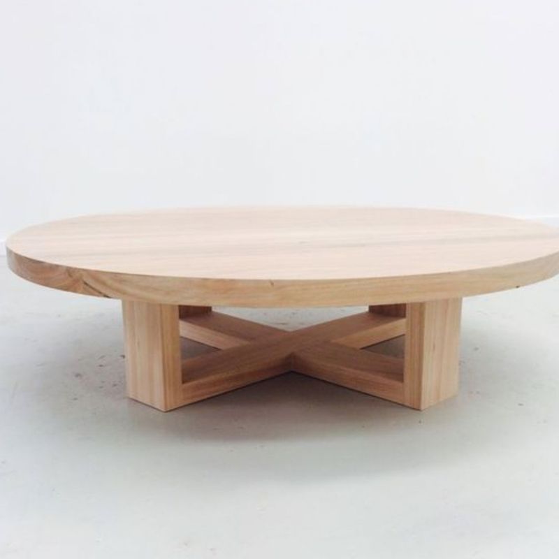 GENERICO - Mesa de Centro Catarina Diámetro 60cm Alto 25cm