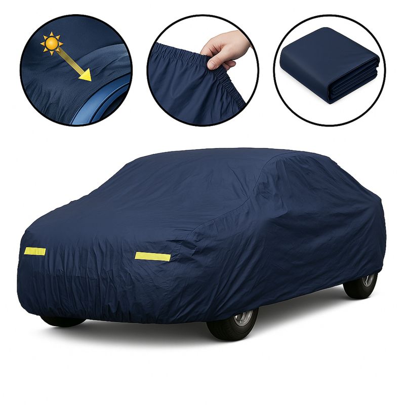 GENERICO - Pijama Carpa Cubre Carro Premium Protección UV Talla S