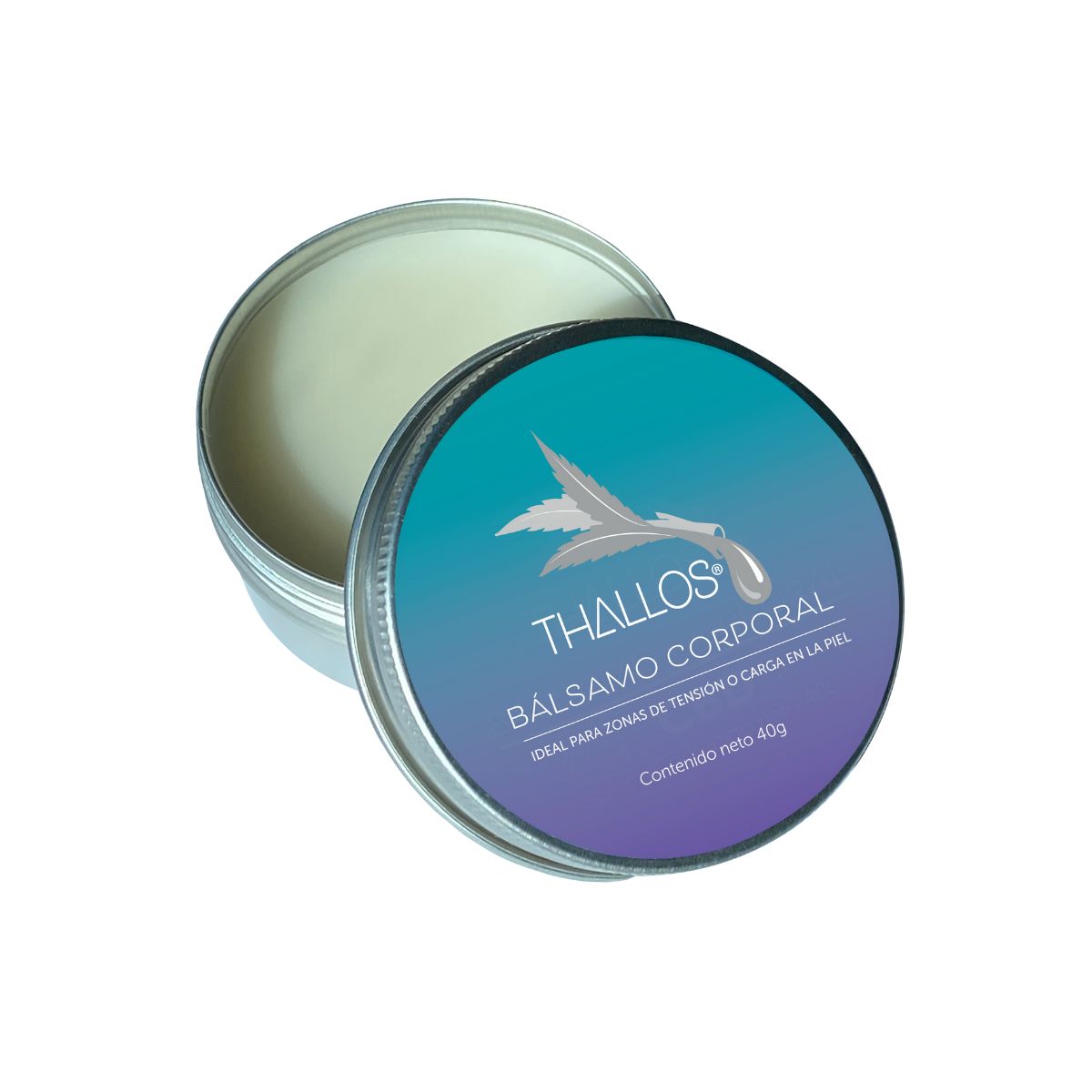THALLOS - BALSAMO CORPORAL THALLOS Aroma Menta Lata x 40 gr