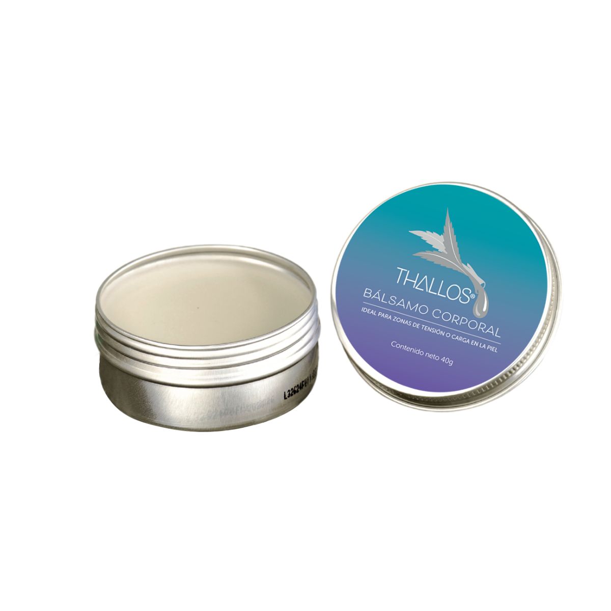 THALLOS - BALSAMO CORPORAL THALLOS Aroma Menta Lata x 40 gr