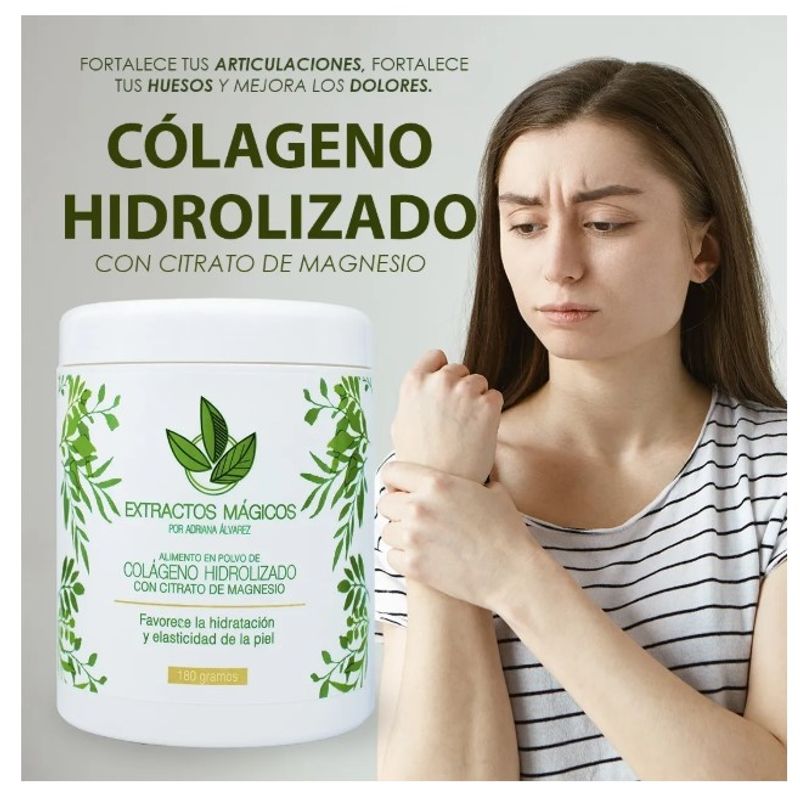 NATURAL ENERGY PRODUCTS - COLAGENO ORIGINAL CON CITRATO DE MAGNESIO X3