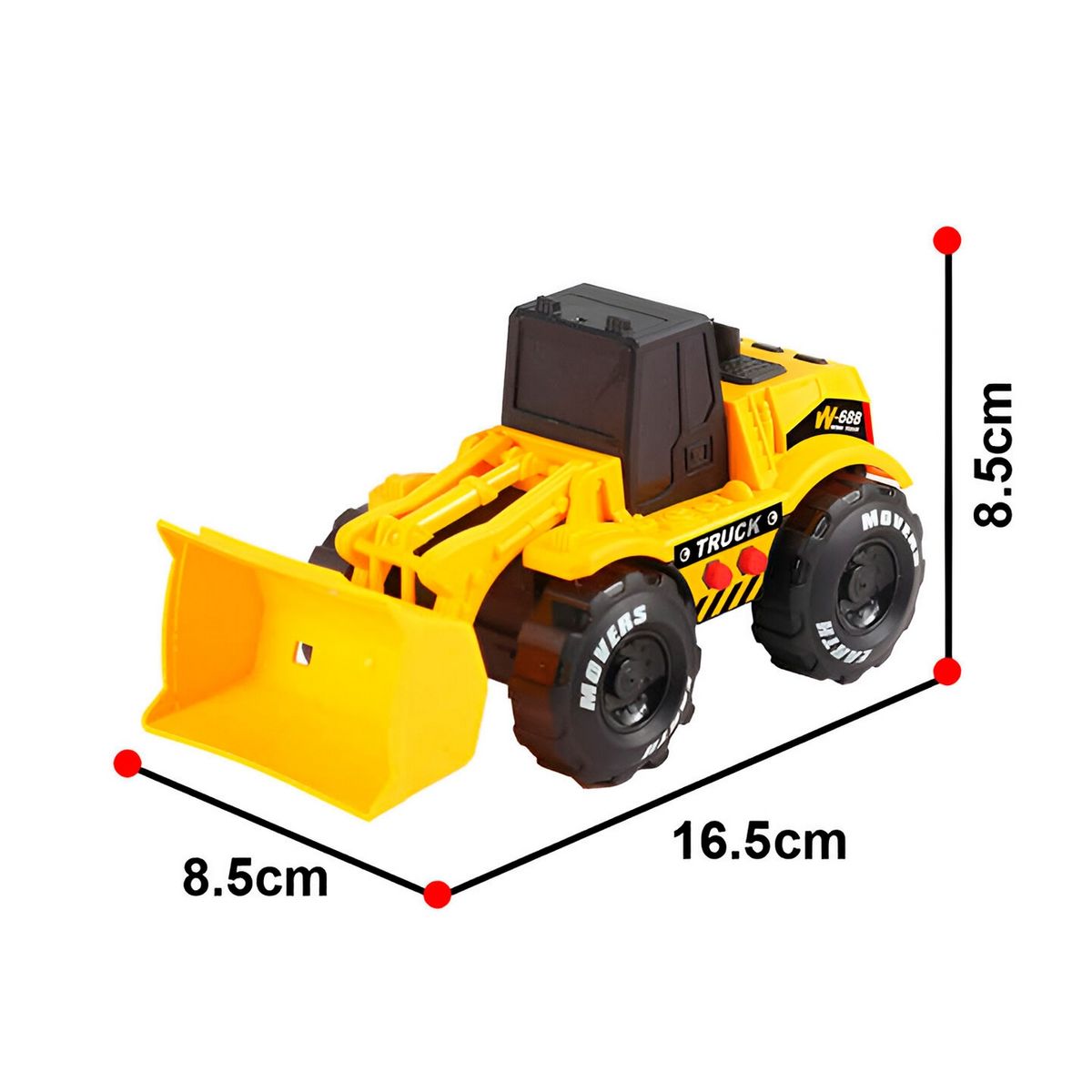 GENERICO - Carro Vehiculo Construccion Sonido Juguete