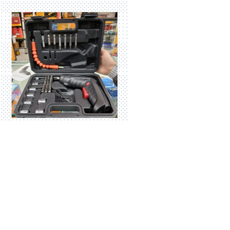 GENERICO - DESTORNILLADOR ELECTRICO+MALETIN DE HERAMIENTAS2311-2