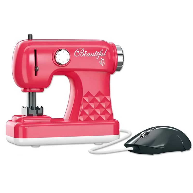 GENERICO - Maquina De Coser Para Niña De Juguete Mouse + Baterias