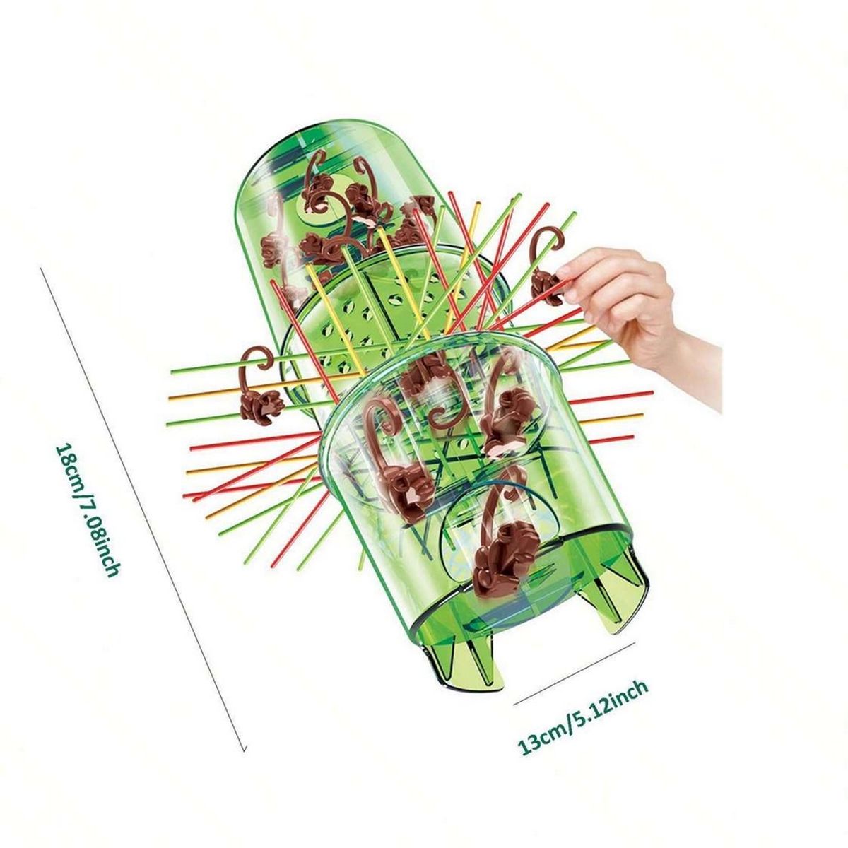 GENERICO - Jenga Mono Agilidad Destreza Juego Mesa Estrategia