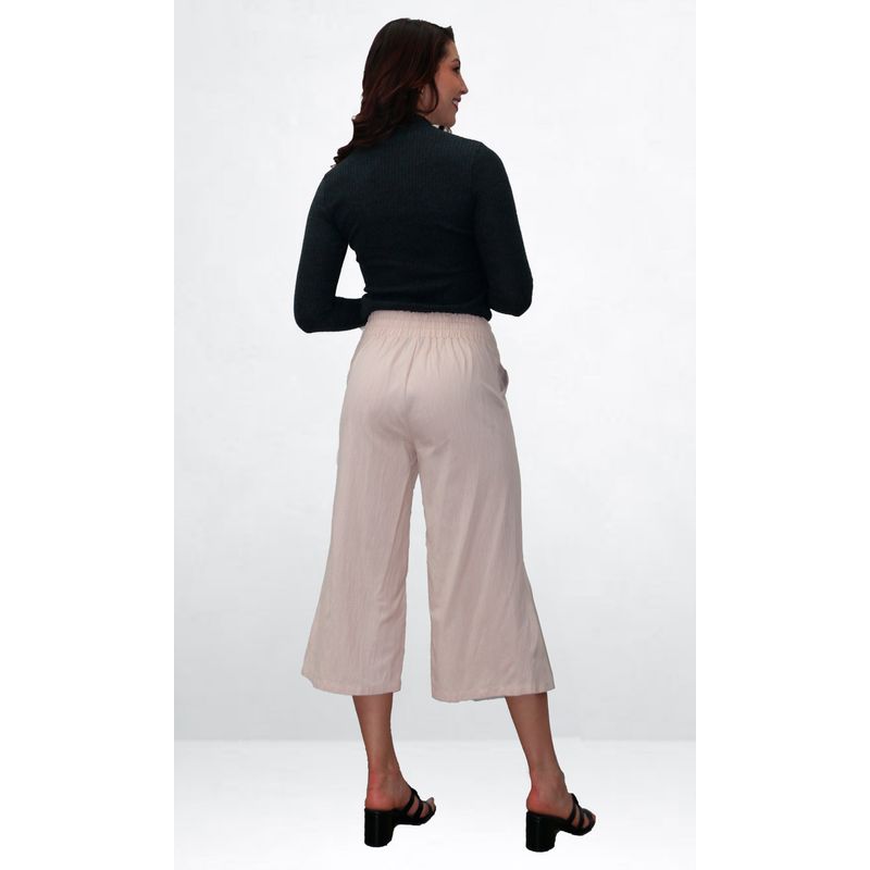 L Y H - Capri Para Mujer Beige Marca L&H